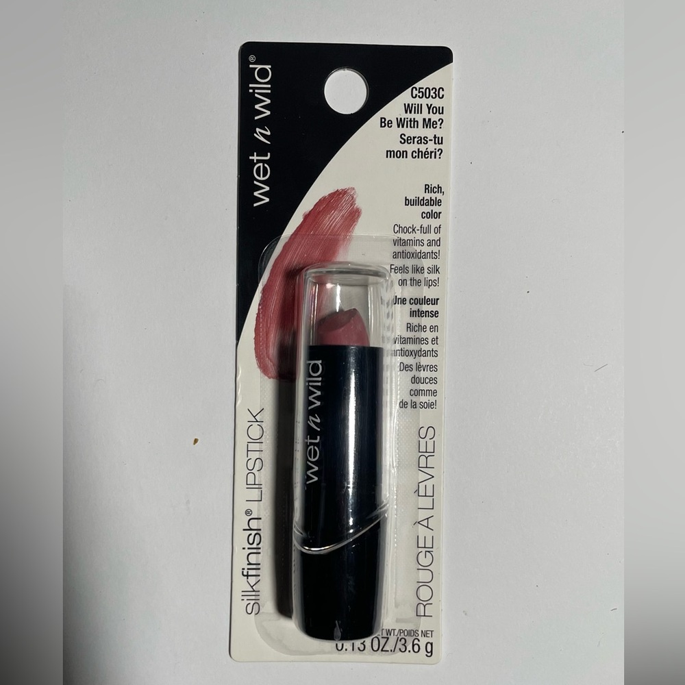 3 pack, Wet n Wild Silk Finish Lipstick - Bold Mauve
